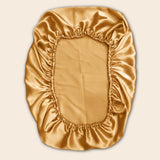 Satin Elasticase- Fitted Pillow Cover For Travel