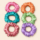 Satin Scrunchies Sets (Pack of 6)