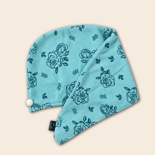 390 GSM Microfiber Hair Turban for Curly & Wavy Hair - Hair Wrap