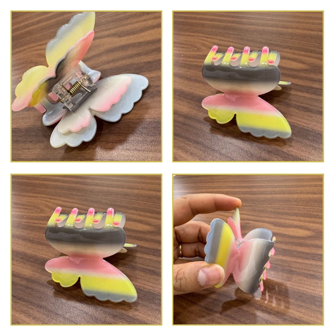 Butterfly Claw Clip- Double Wings - Hair Love India