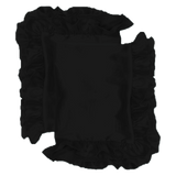 Black Satin Pillow Covers