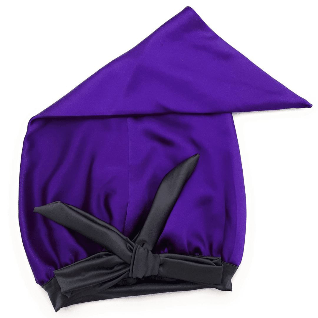Mulberry Silk Bonnet (22 Momme Mulberry Silk in Charmeuse Weave) – Silk Mark Certified – Regular, Jumbo, Medium & Long Bonnet - Hair Love India