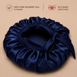 Mulberry Silk Bonnet  | 22 Momme | Charmeuse Weave | Silk Mark Certified