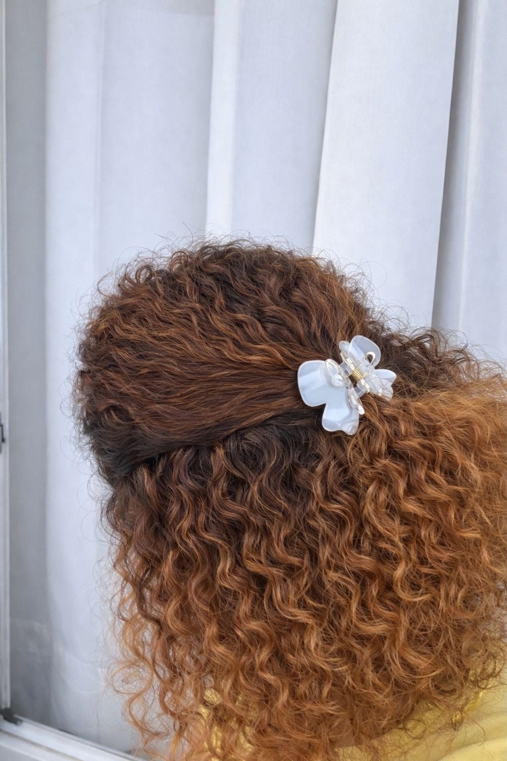 Glass Bow Claw Clips - Hair Love India