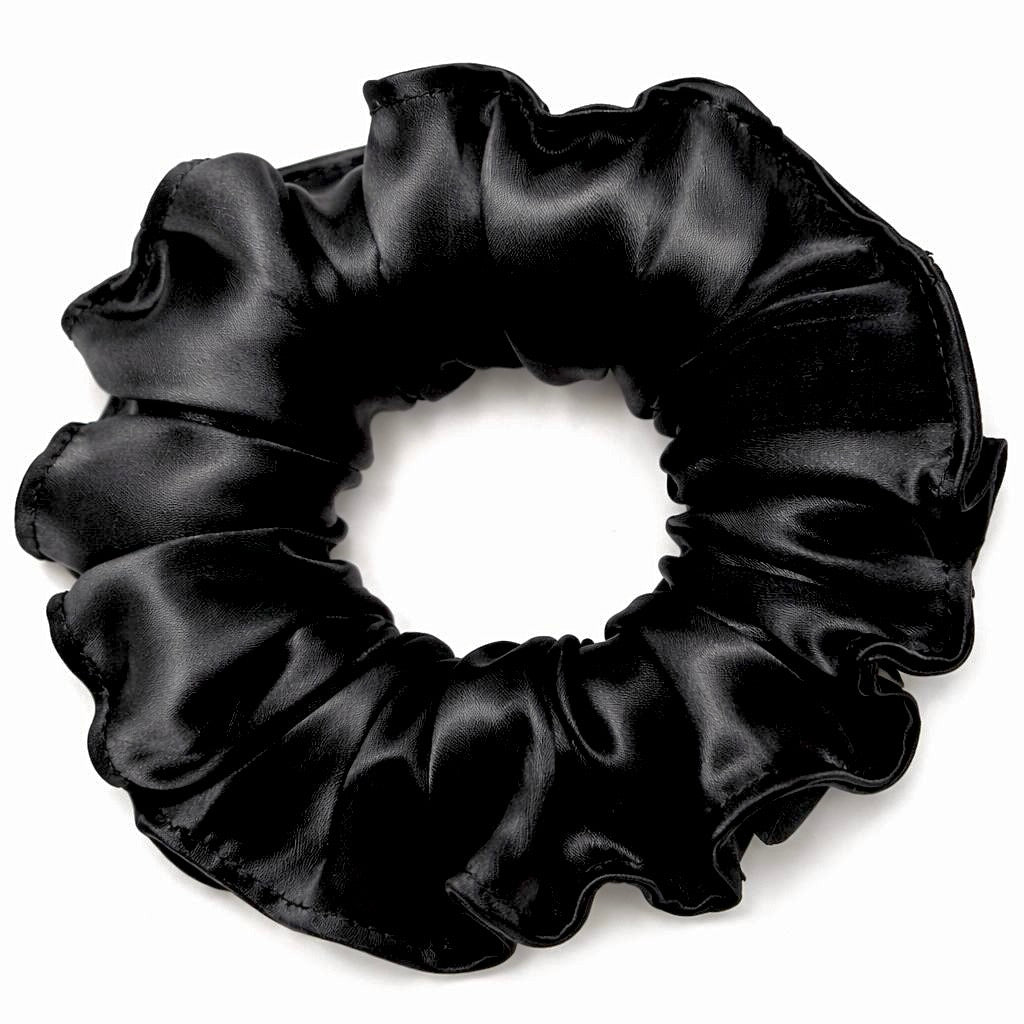 Mulberry Silk Scrunchies | 22 Momme | Charmeuse Weave | Silk Mark Certified - Hair Love India