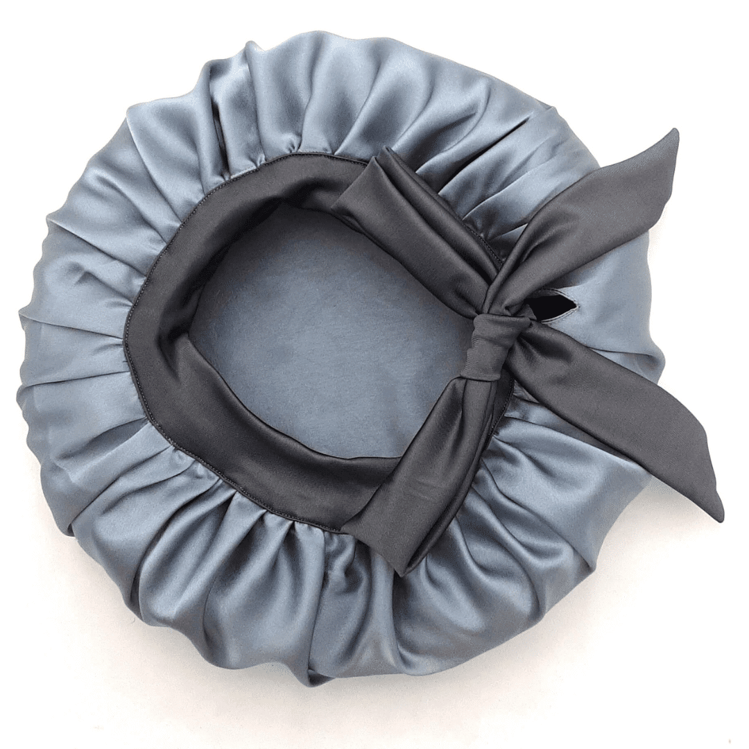 Mulberry Silk Bonnet (22 Momme Mulberry Silk in Charmeuse Weave) – Silk Mark Certified – Regular, Jumbo, Medium & Long Bonnet - Hair Love India
