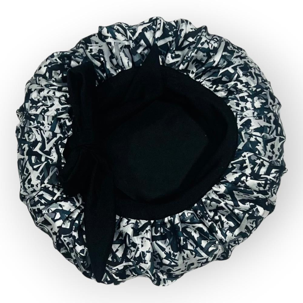 Printed Satin Bonnet – Regular, Jumbo, Medium & Long Bonnet - Hair Love India