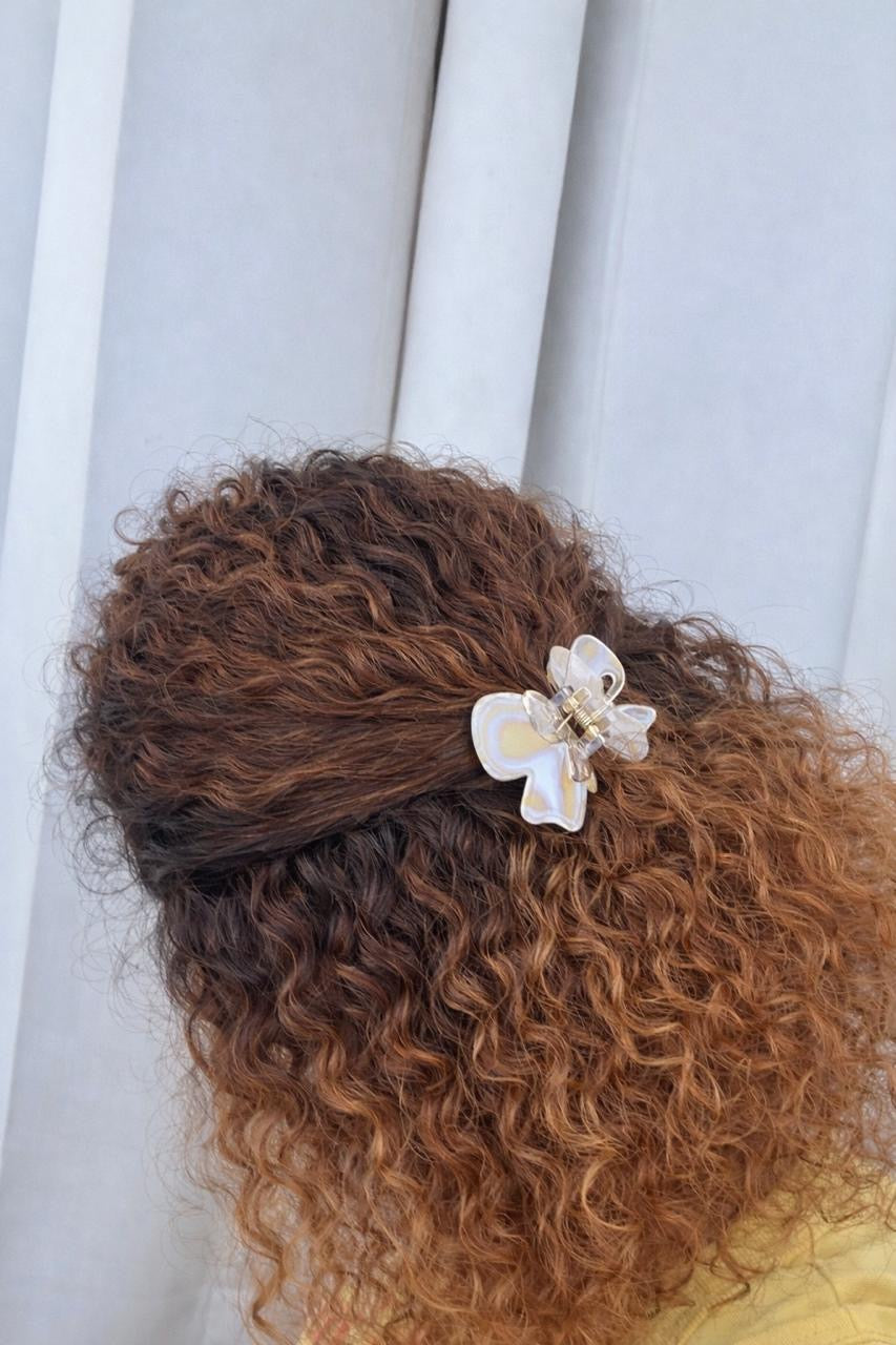 Glass Bow Claw Clips - Hair Love India