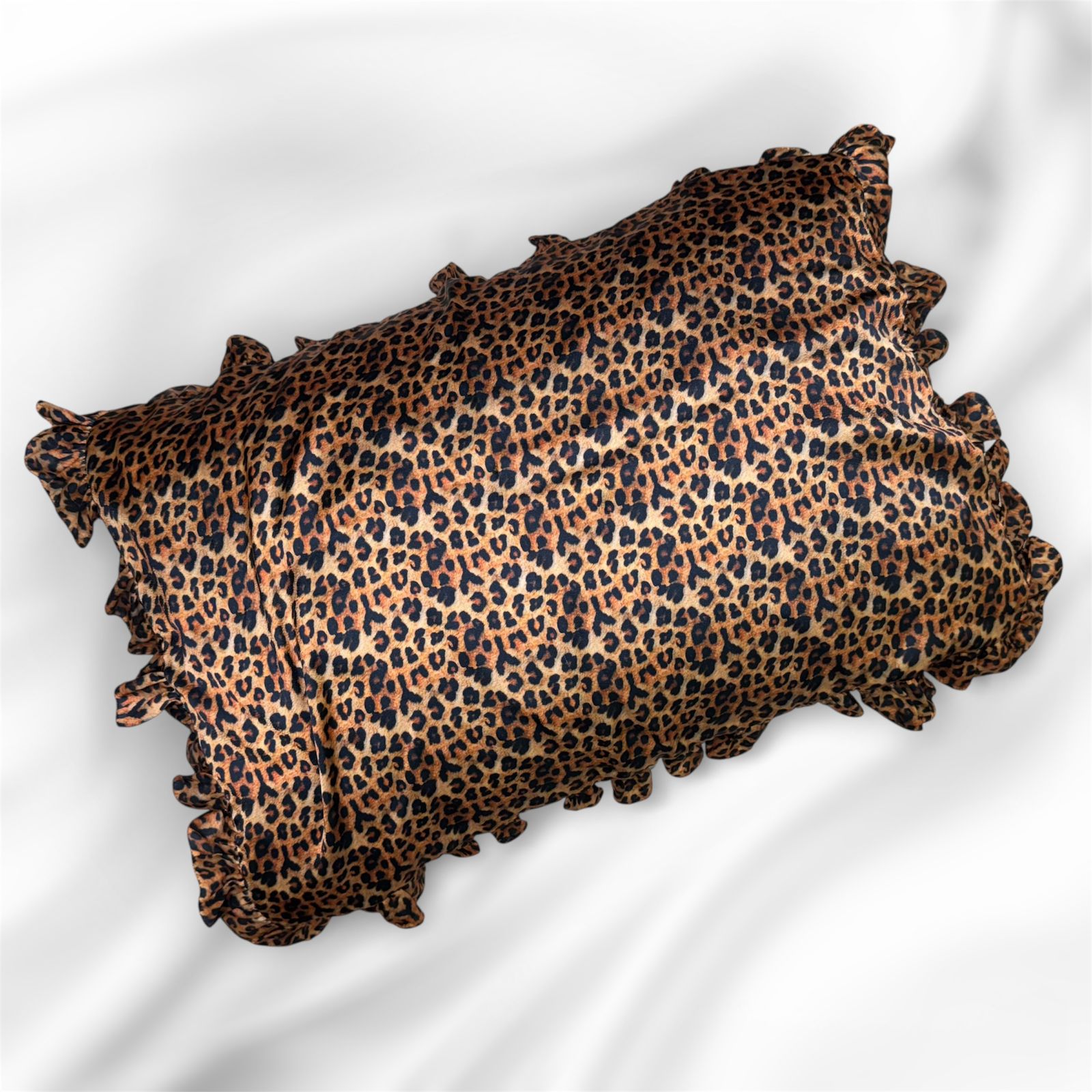 Printed Satin Pillow Cover - Hair Love India