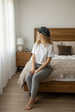 Printed Satin Lined Head Wrap