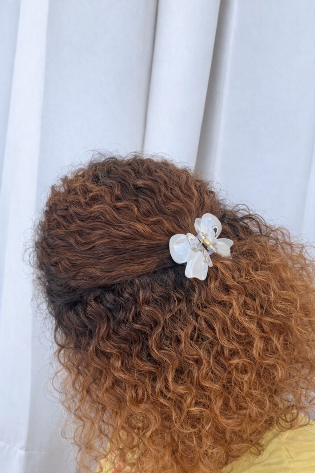 Glass Bow Claw Clips - Hair Love India