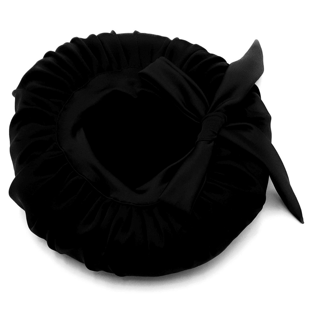 Pieces PCALONA ROSE TURBAN - Bonnet - black/noir 