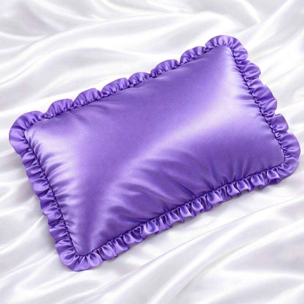 Satin Pillow Covers - Hair Love India