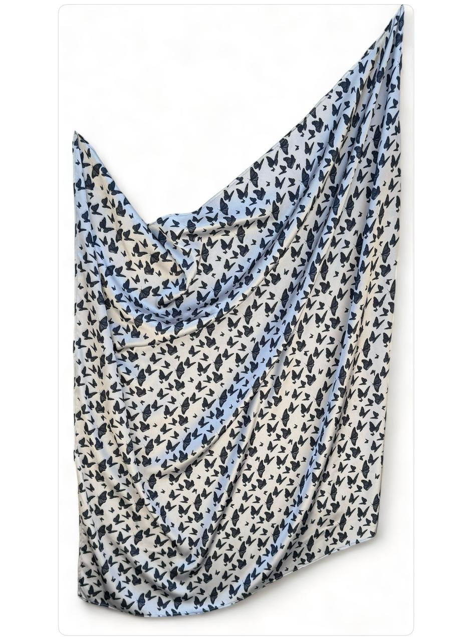 Satin Styling Scarf (Huge Square Scarf and Rectangular Scarf ) - Hair Love India