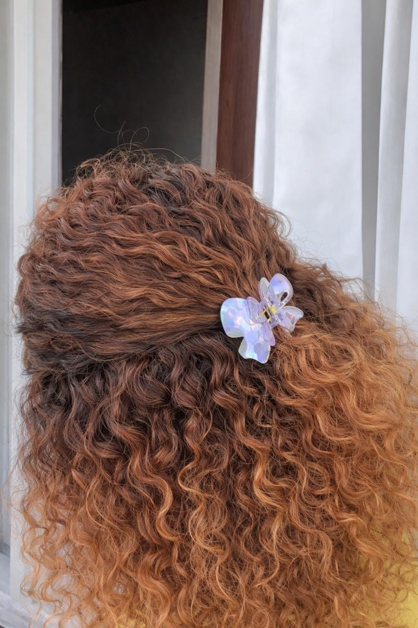 Glass Bow Claw Clips - Hair Love India
