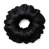 Curly Pineapple Scrunchie Mulberry Silk  | 22 Momme | Charmeuse Weave | Silk Mark Certified - Hair Love India