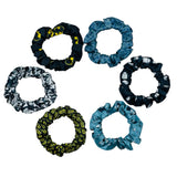 Ponytail Printed Satin Scrunchies - Hair Love India