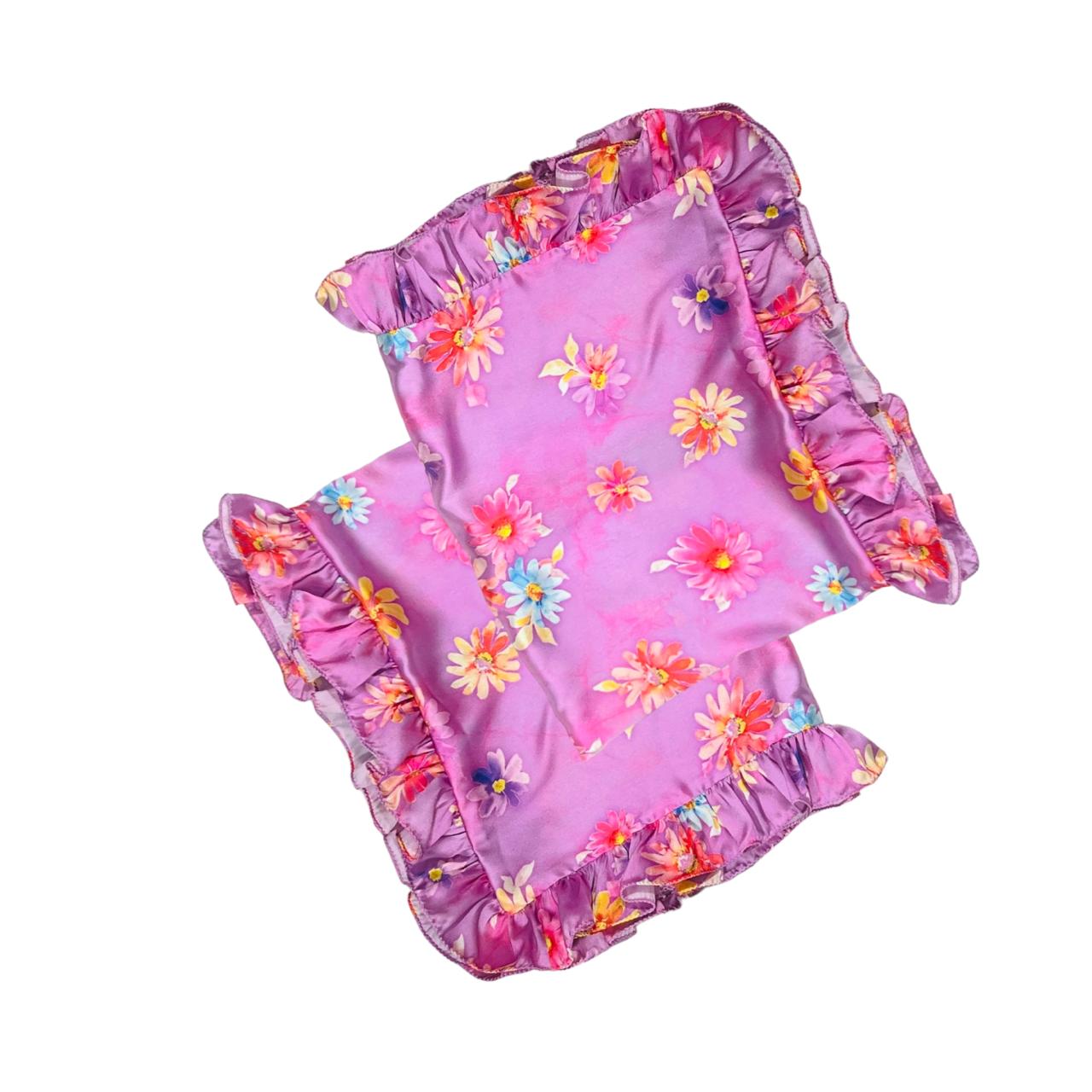 Printed Satin Pillow Cover - Hair Love India