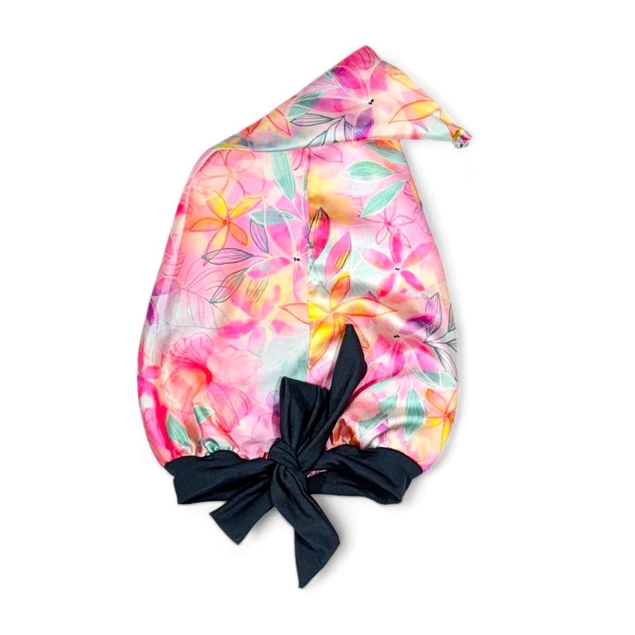 Printed Satin Bonnet – Regular, Jumbo, Medium & Long Bonnet - Hair Love India