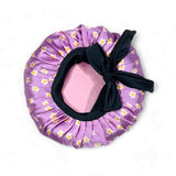 Printed Satin Bonnet – Regular, Jumbo, Medium & Long Bonnet - Hair Love India