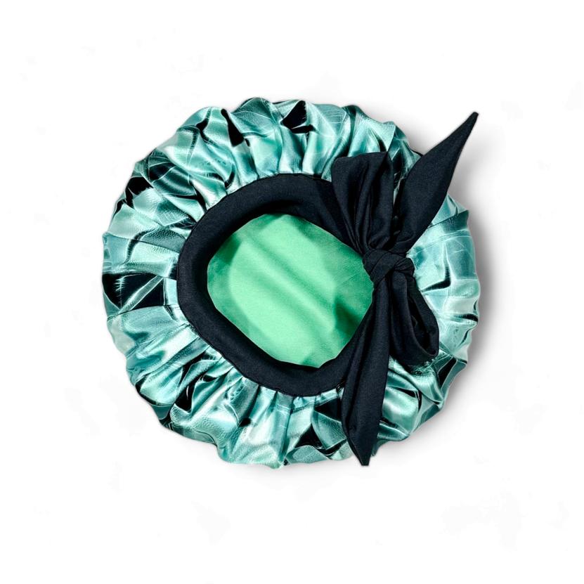 Printed Satin Bonnet – Regular, Jumbo, Medium & Long Bonnet - Hair Love India