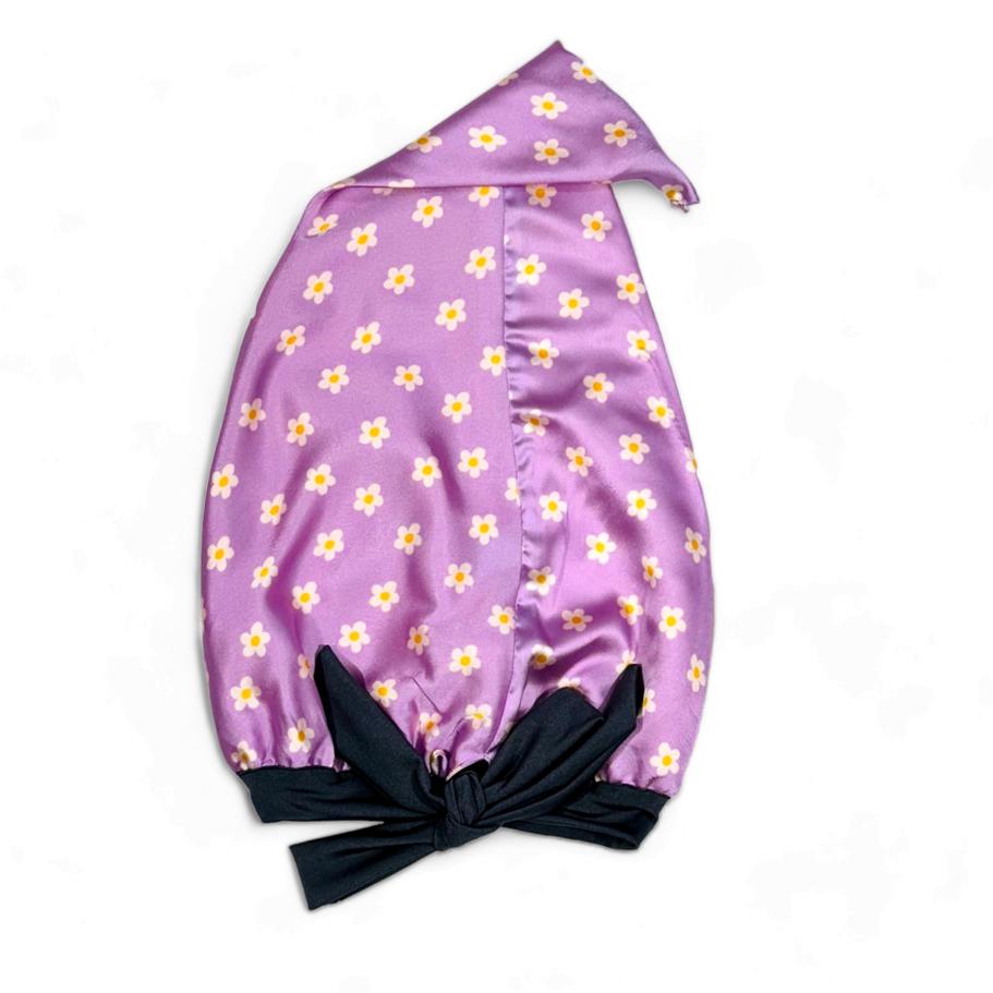 Printed Satin Bonnet – Regular, Jumbo, Medium & Long Bonnet - Hair Love India