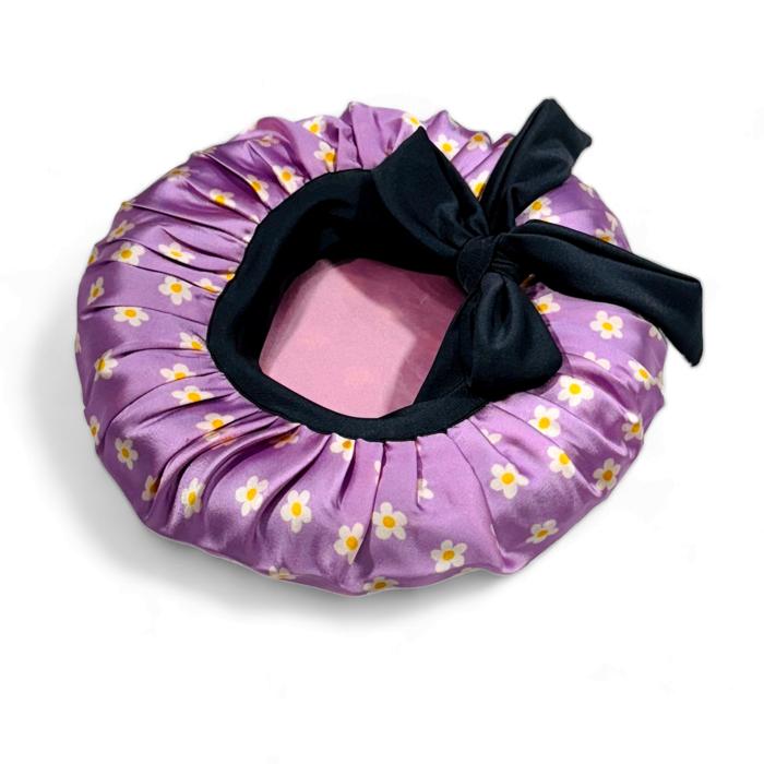 Printed Satin Bonnet – Regular, Jumbo, Medium & Long Bonnet - Hair Love India