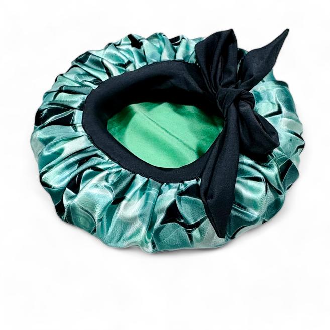 Printed Satin Bonnet – Regular, Jumbo, Medium & Long Bonnet - Hair Love India