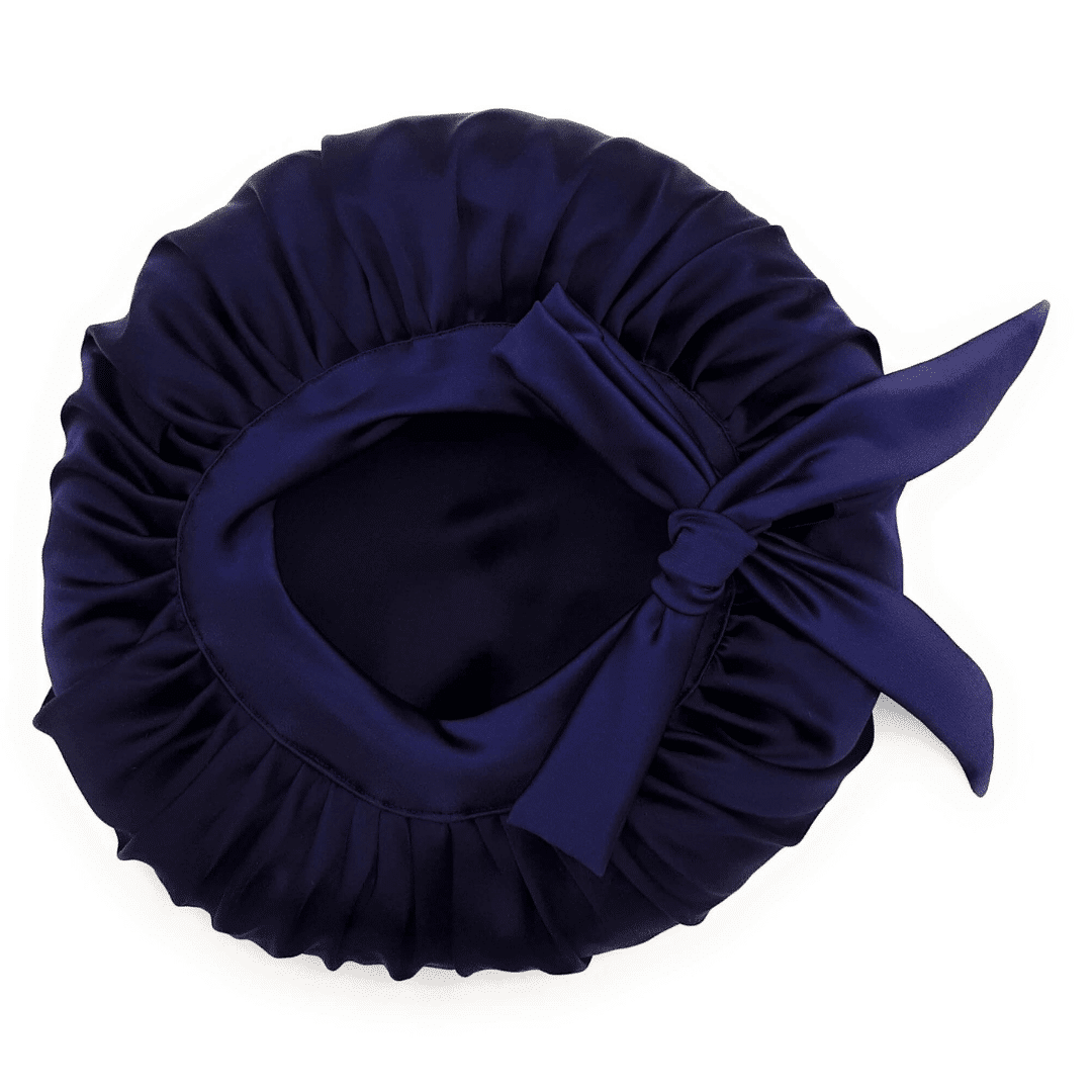 Mulberry Silk Bonnet (22 Momme Mulberry Silk in Charmeuse Weave) – Silk Mark Certified – Regular, Jumbo, Medium & Long Bonnet - Hair Love India