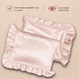 Mulberry Silk Pillow Cover | 22 Momme | Charmeuse Weave | Silk Mark Certified