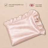 Mulberry Silk Pillow Cover | 22 Momme | Charmeuse Weave | Silk Mark Certified