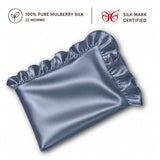 Mulberry Silk Pillow Cover | 22 Momme | Charmeuse Weave | Silk Mark Certified