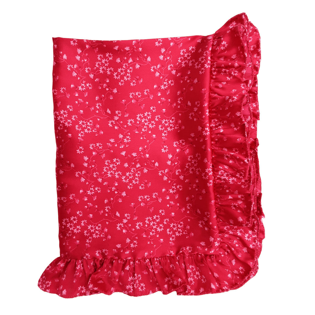Printed Satin Pillow Cover - Hair Love India