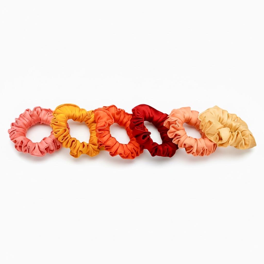 Buy luxury satin scrunchies online India – fast shipping