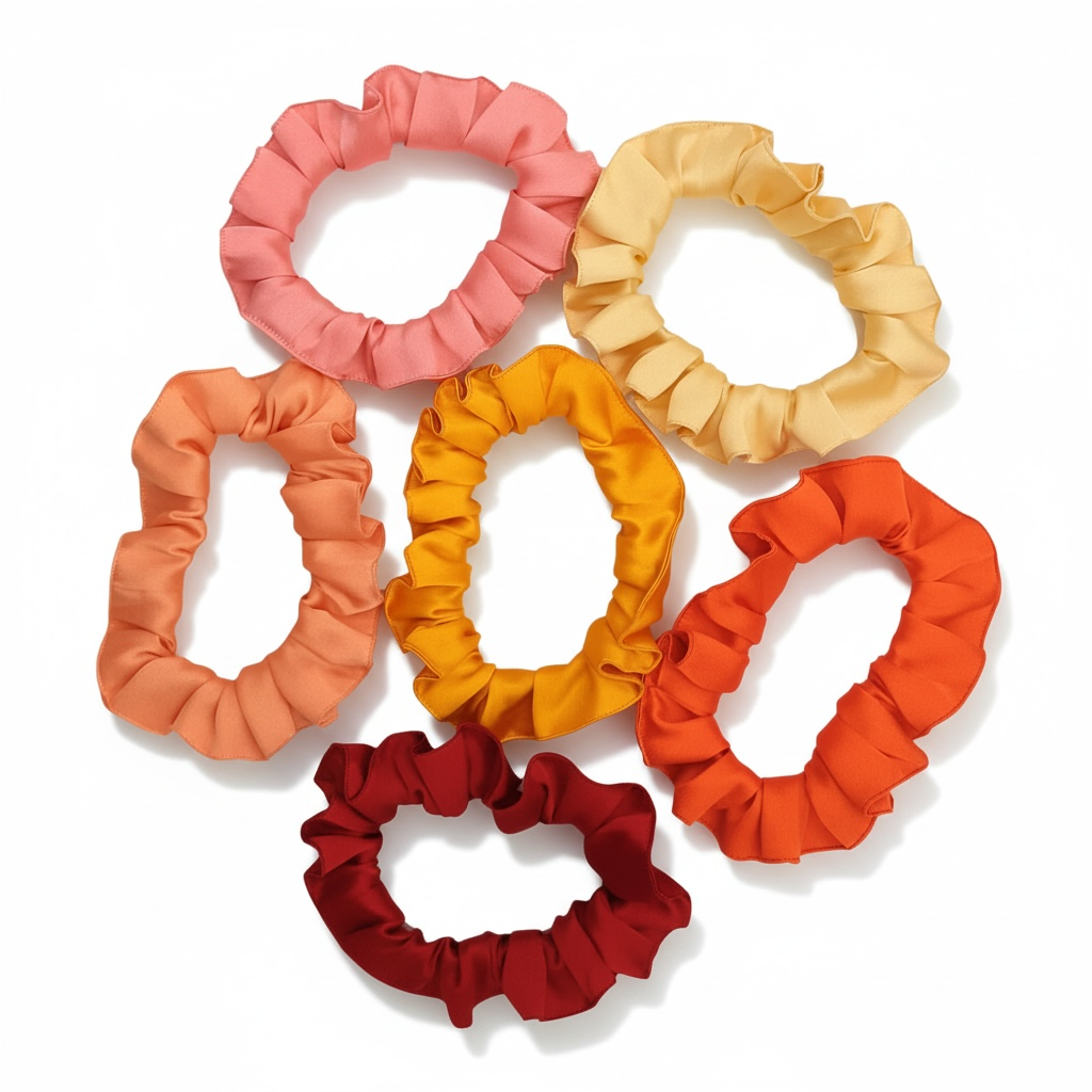 Luxe satin hair band with smooth anti-frizz finish
