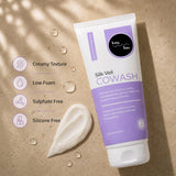 Co-wash for dry hair in India that cleanses without stripping natural moisture.