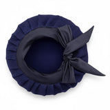 navy drying bonnet for natural hair