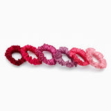 Durable satin hair bands for thick volume hair