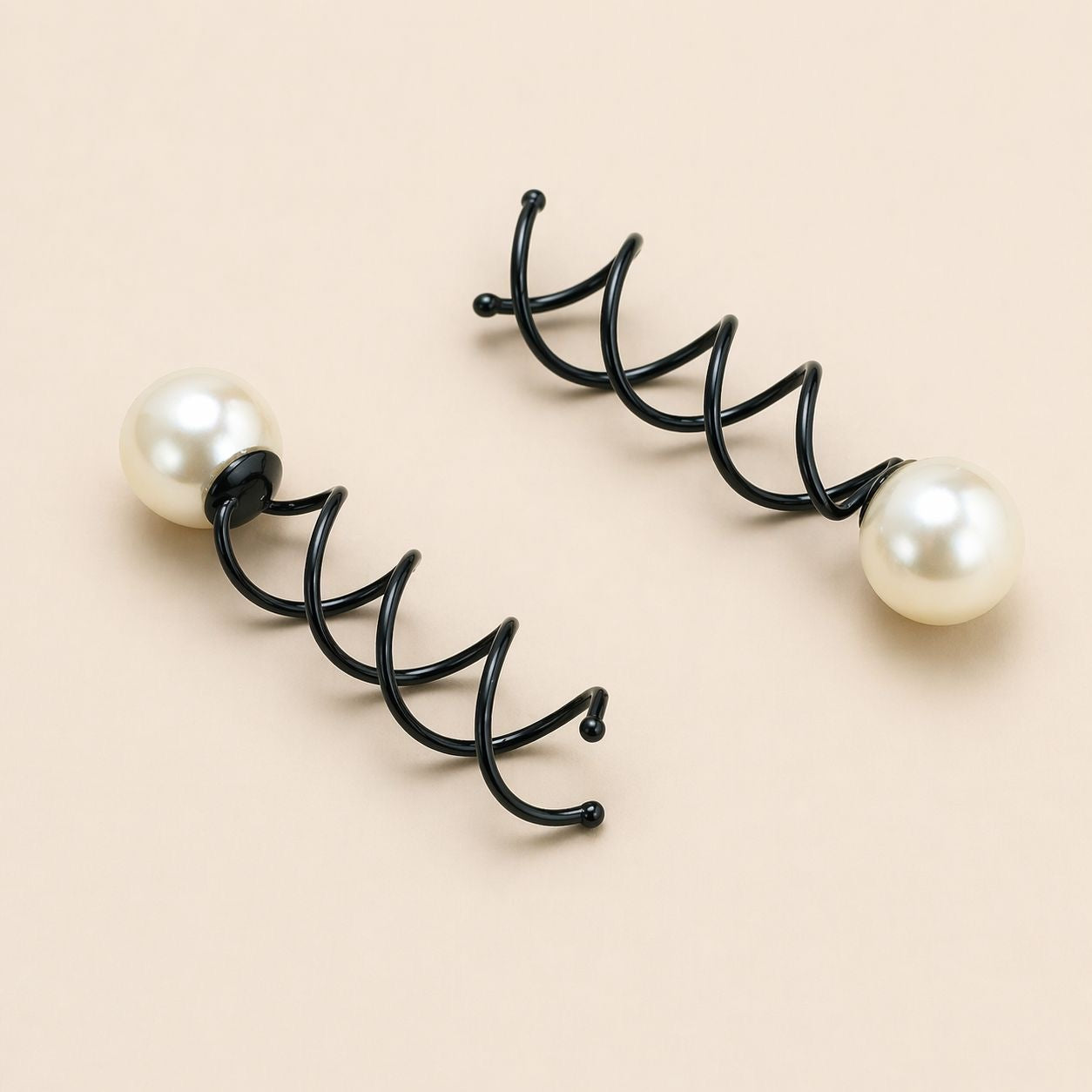 Spring Pins - Spring Shaped Screw Pins (Twist Pins Spiral Pins) - Hair Love India