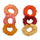 Frizz-free satin hair ties for smooth ponytails