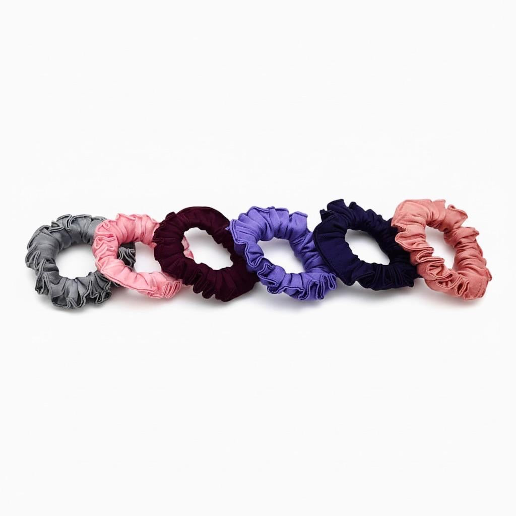 Minimalist satin scrunchie for everyday comfort