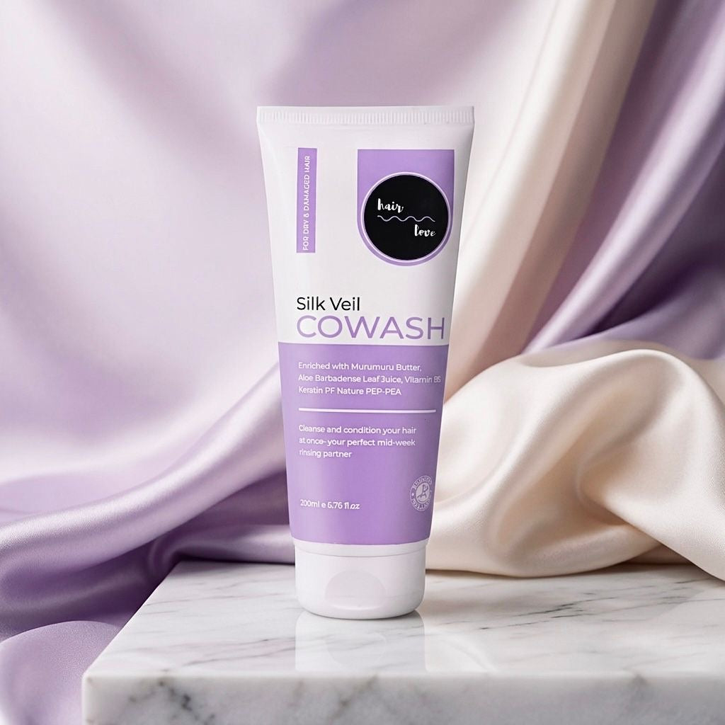 Moisturizing co-wash in India for dry, damaged and curly hair.