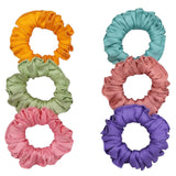 Premium satin ponytail holders for healthy hair
