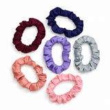 Luxury satin hair accessory in rich earthy shade