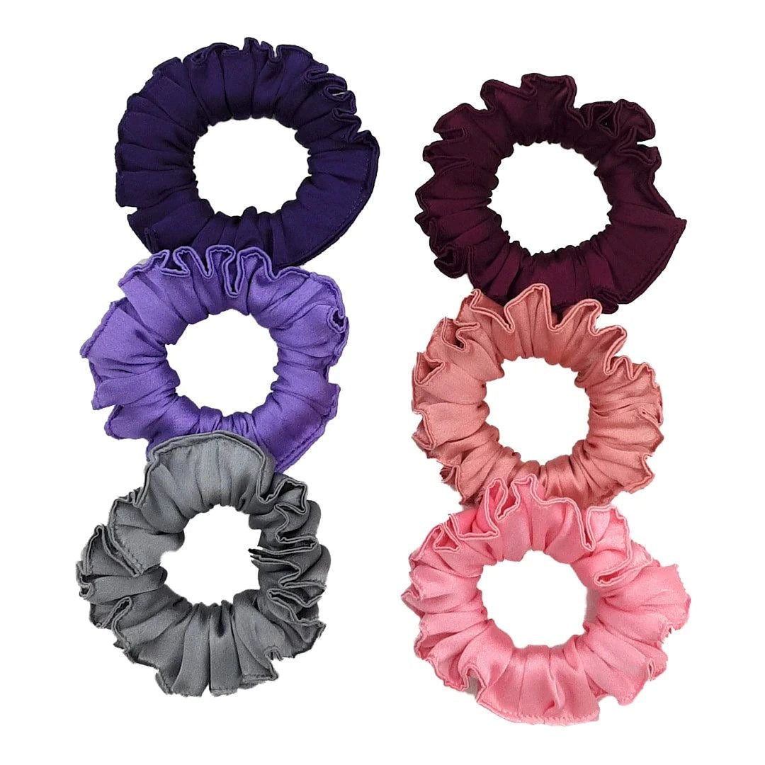 Buy satin hair scrunchies online – gentle no-crease hair ties