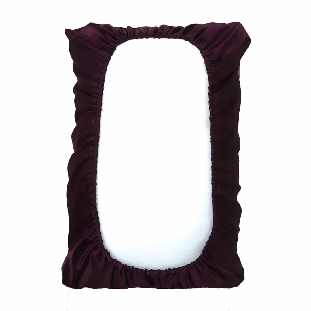 Satin Elasticase- Fitted Pillow Cover For Travel - Hair Love India