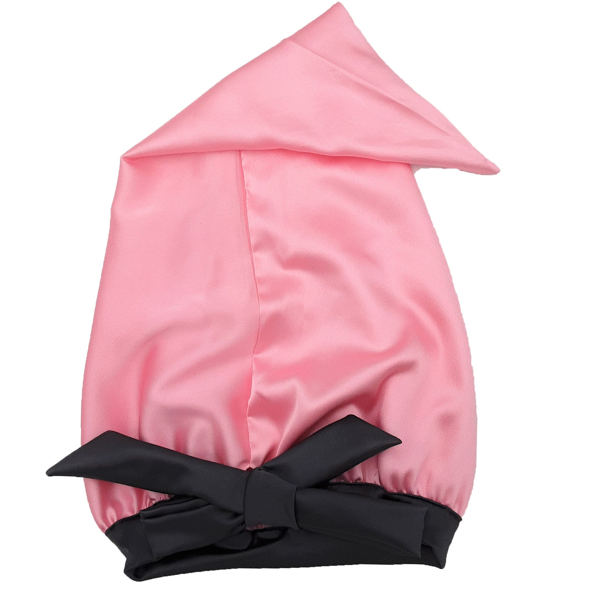 Baby Pink Satin Bonnet