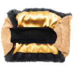 Triple Layered Woolen Pineapple Keeper With Fur and Satin Lining - Hair Love India