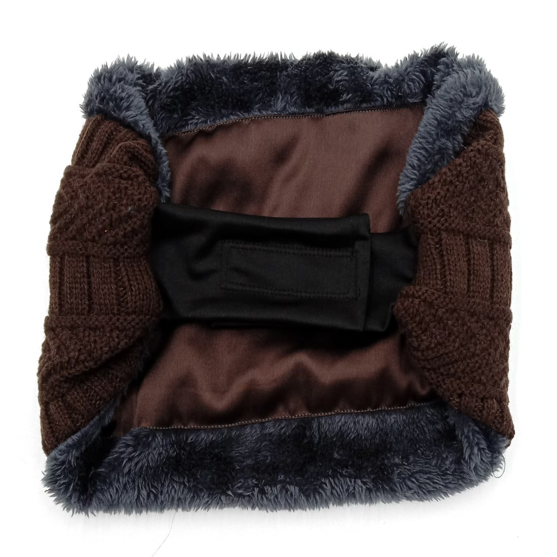 Triple Layered Woolen Pineapple Keeper With Fur and Satin Lining - Hair Love India