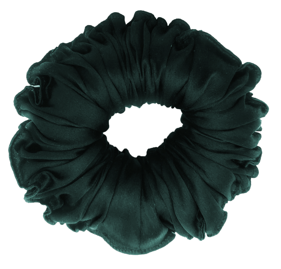 Curly Pineapple Satin Scrunchie Hair Love India